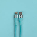 كيبل Voltline 90 Series من 90 Percent من USB-C إلى Lightning من السيليكون بطول 1 متر 
