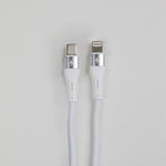 كيبل Voltline 90 Series من 90 Percent من USB-C إلى Lightning من السيليكون بطول 1 متر 