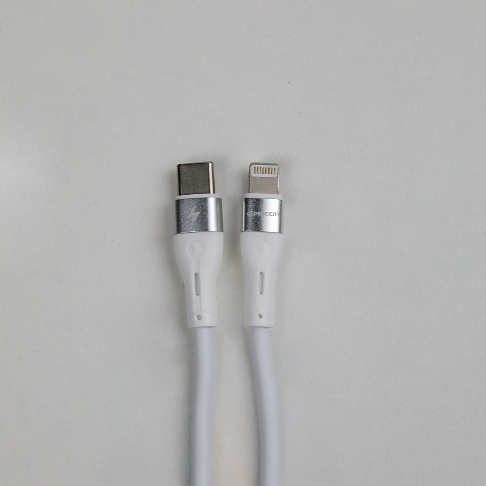 كيبل Voltline 90 Series من 90 Percent من USB-C إلى Lightning من السيليكون بطول 1 متر 