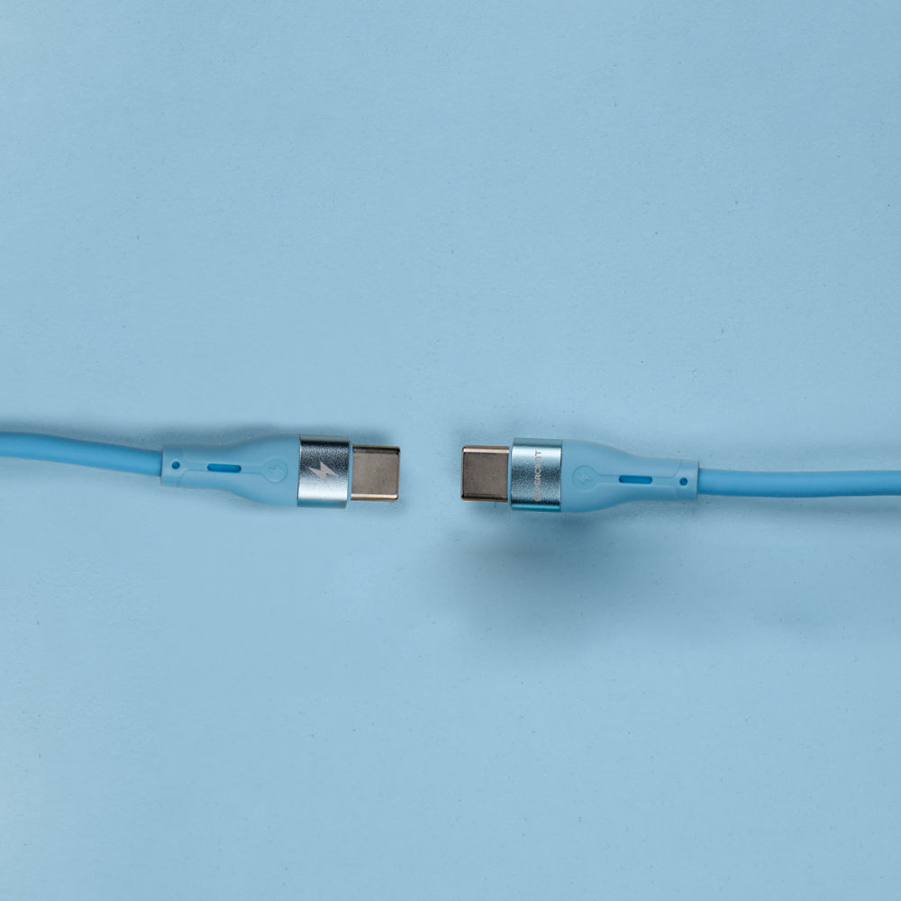كيبل Voltline 90 Series من 90 Percent من USB-C إلى Lightning من السيليكون بطول 1 متر 