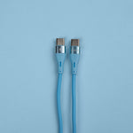 كيبل Voltline 90 Series من 90 Percent من USB-C إلى USB-C من السيليكون بطول 1 متر 