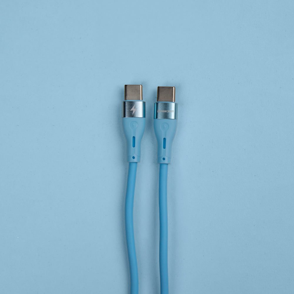 كيبل Voltline 90 Series من 90 Percent من USB-C إلى Lightning من السيليكون بطول 1 متر 