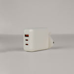 aslitec VexoraGaN 65W – Compact GaN Charger, USB-A + Dual USB-C Triple Ports