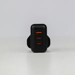 aslitec VexoraGaN 65W – Compact GaN Charger, USB-A + Dual USB-C Triple Ports