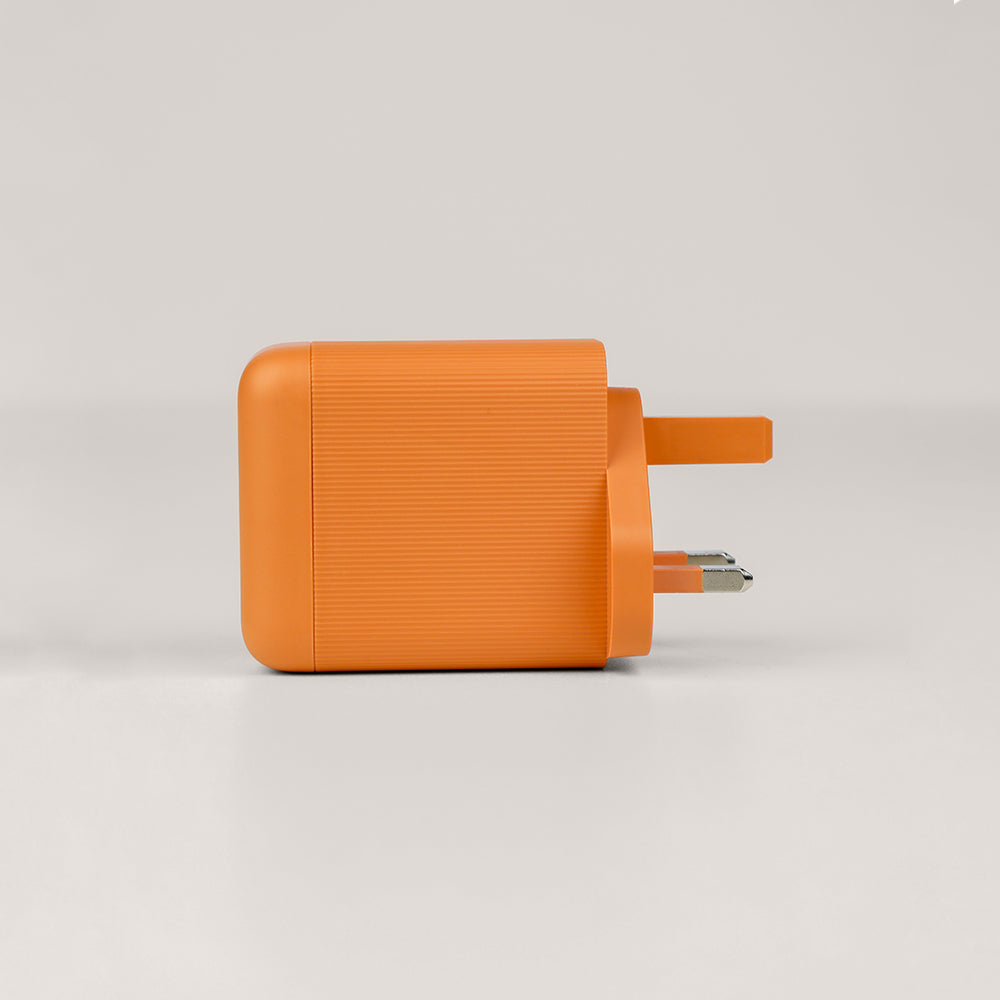aslitec VexoraGaN 65W – Compact GaN Charger, USB-A + Dual USB-C Triple Ports