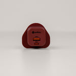 aslitec VexoraGaN 35W – Premium GaN Charger, Dual USB-A + USB-C Ports