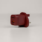 aslitec VexoraGaN 35W – Premium GaN Charger, Dual USB-A + USB-C Ports