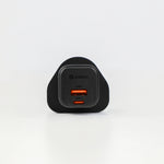 aslitec VexoraGaN 35W – Premium GaN Charger, Dual USB-A + USB-C Ports