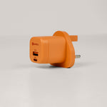 aslitec VexoraGaN 35W – Premium GaN Charger, Dual USB-A + USB-C Ports