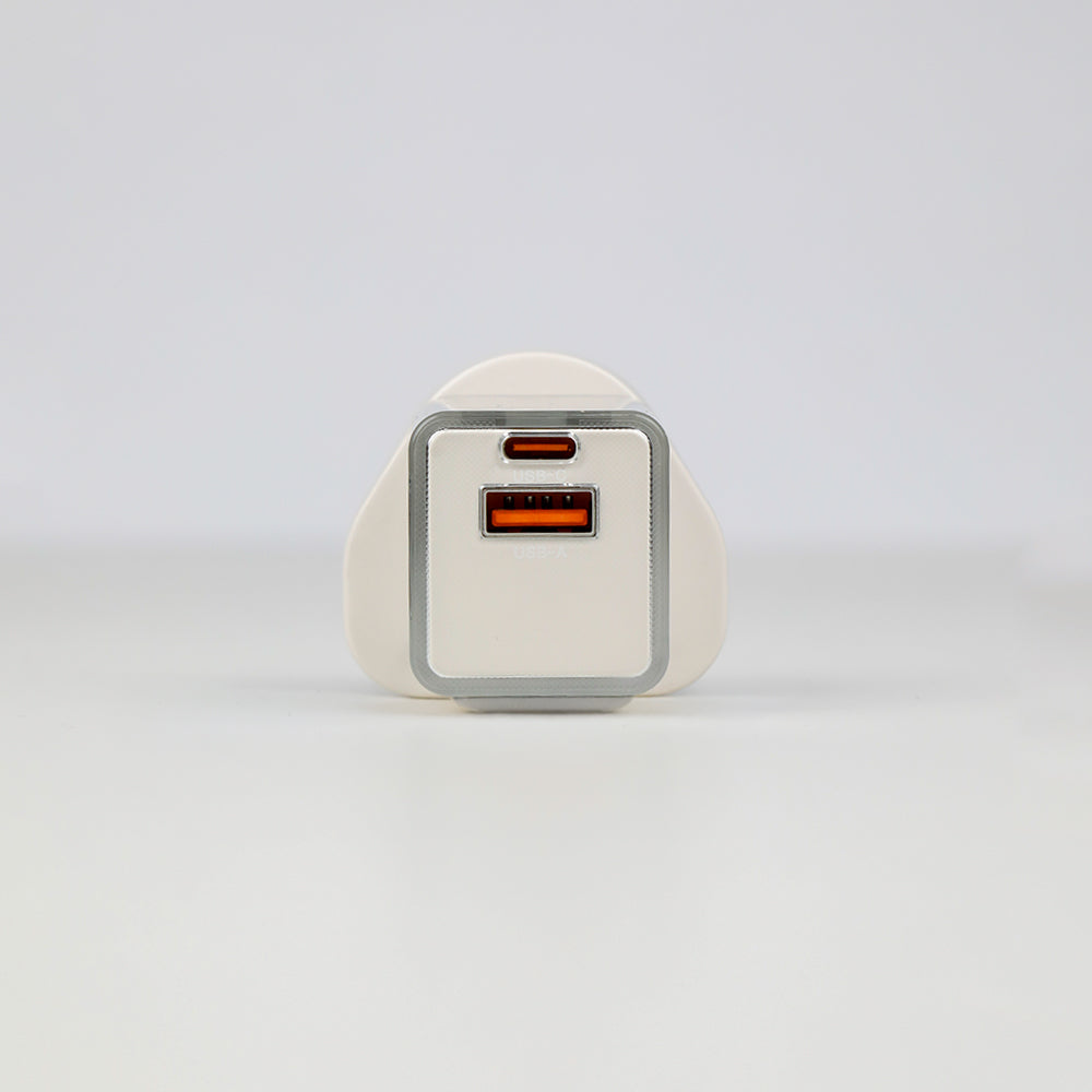 aslitec VoltiqueGaN 35W – Premium GaN Charger, Dual USB-A + USB-C Ports