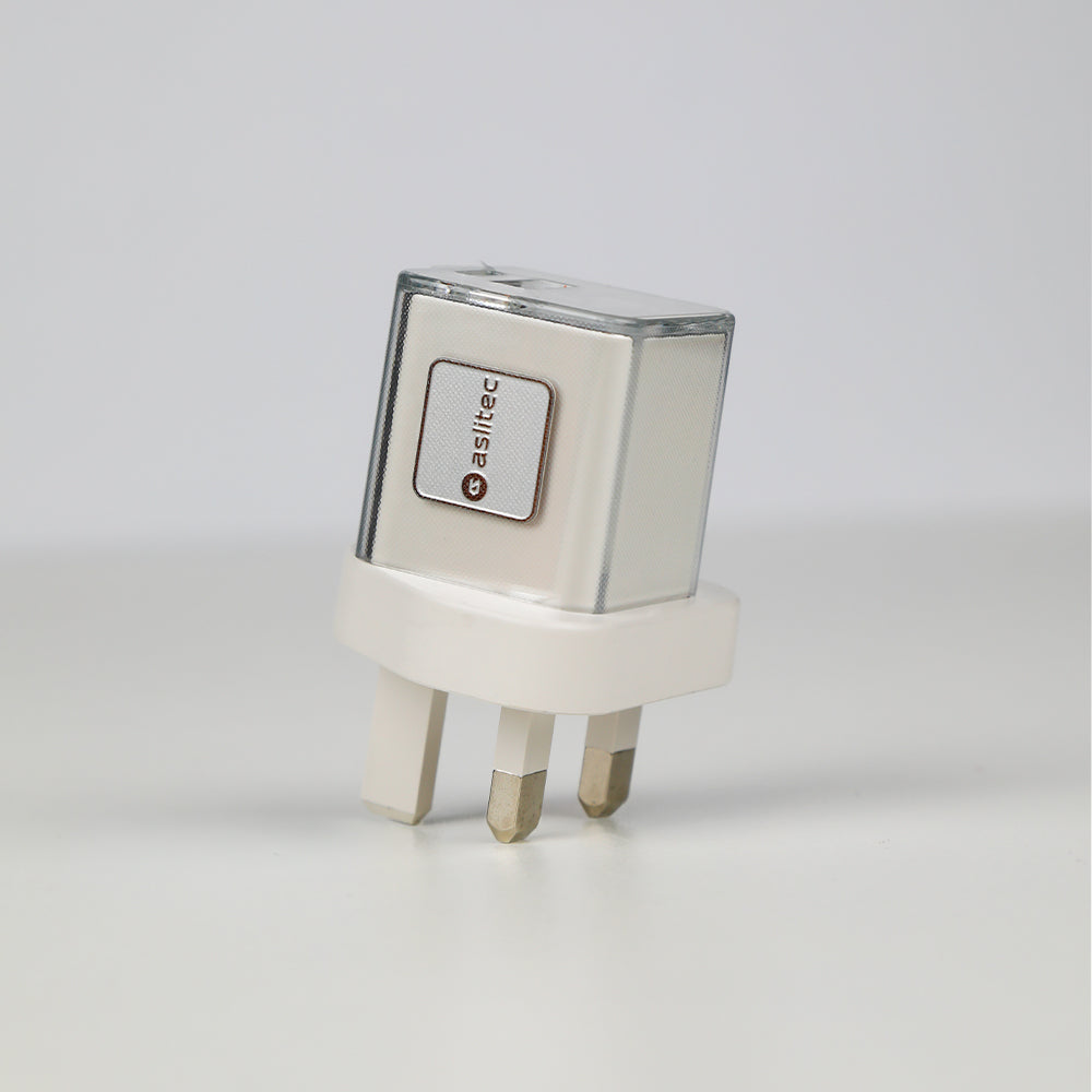 aslitec VoltiqueGaN 35W – Premium GaN Charger, Dual USB-A + USB-C Ports