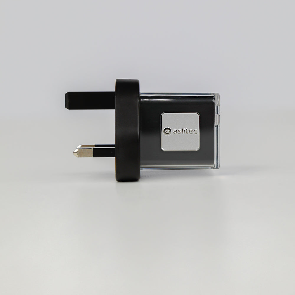 aslitec VoltiqueGaN 35W – Premium GaN Charger, Dual USB-A + USB-C Ports
