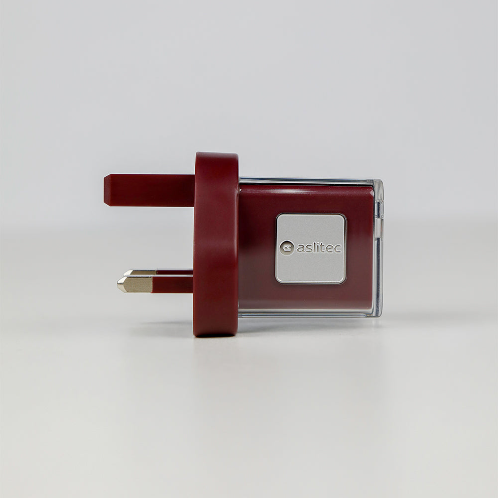 aslitec VoltiqueGaN 35W – Premium GaN Charger, Dual USB-A + USB-C Ports