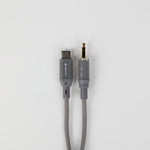 90 Percent Audio Flex 90 – Type-C to AUX Audio Braided Cable, 1M