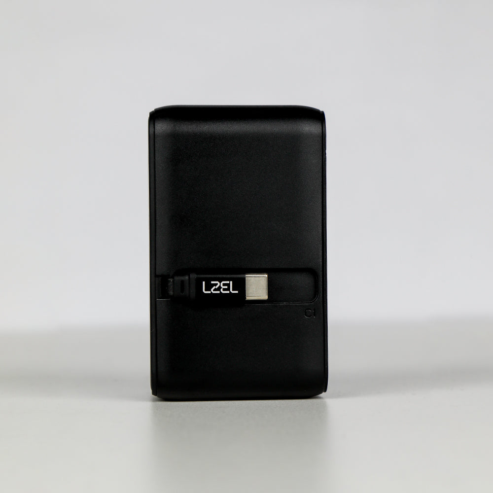 LZEL Voyage Elite Travel 45W GaN USB-C Fast Charging Adapter With Type-C Cable