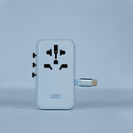 LZEL Voyage Elite Travel 45W GaN USB-C Fast Charging Adapter With Type-C Cable