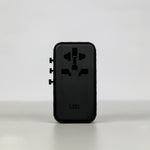 شاحن لكل الدول Voyage Elite من ليزل يدعم تقنية GaN مع كيبل USB-C مدمج بقوة 170 واط| أسود