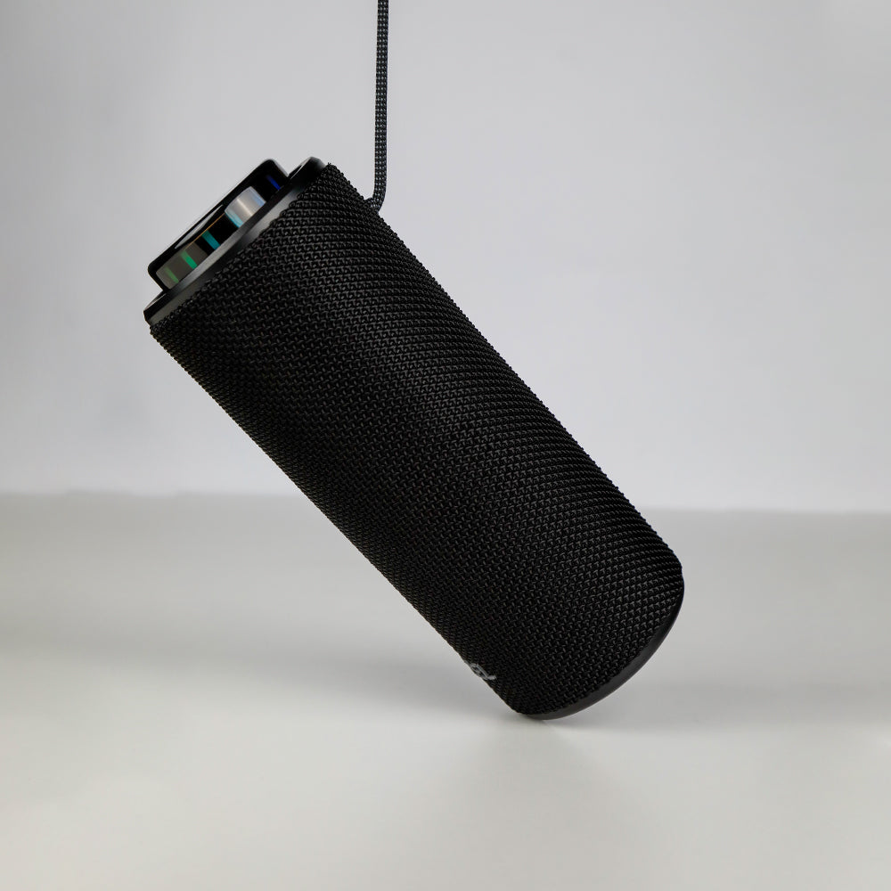 مكبر صوت بلوتوث من ليزل Aquilasonus Elite محمول مع أضواء Vibe 