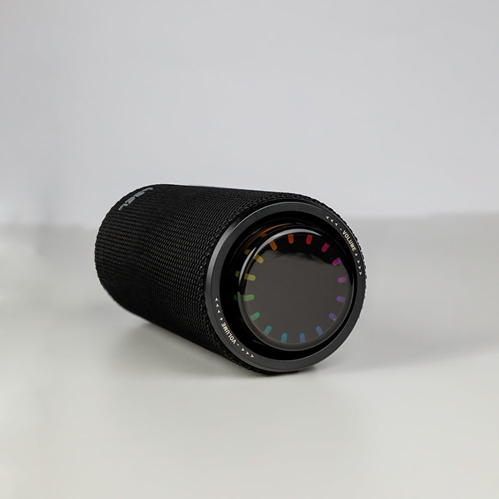 مكبر صوت بلوتوث من ليزل Aquilasonus Elite محمول مع أضواء Vibe 