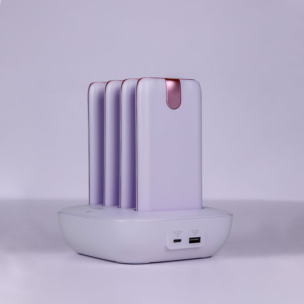LZEL Quadra Energia Y Station 10000mAh Charging Station Built In Cable Lightning And Type-C