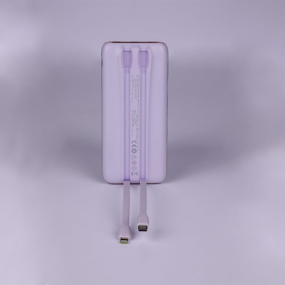LZEL Quadra Energia Y Station 10000mAh Charging Station Built In Cable Lightning And Type-C