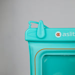حافظة هاتف مقاومة للماء aslitec DIVEGUARD بمعيار IPX8 وقابلة للطفو مع دعم اللمس، مناسبة حتى مقاس 8.9 بوصة