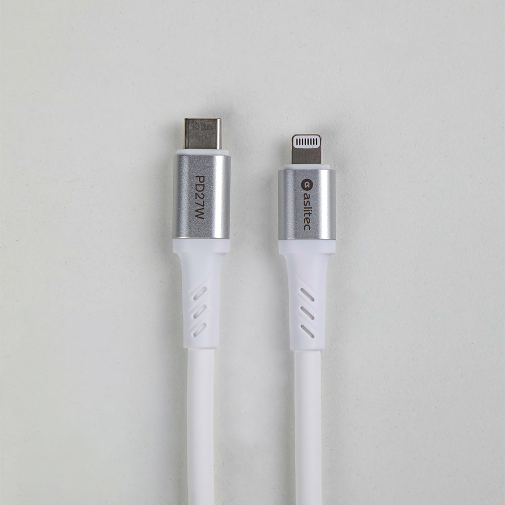 كيبل Aslitec GRAPHENEX SYNC للشحن السريع ونقل البيانات – USB-C إلى Lightning