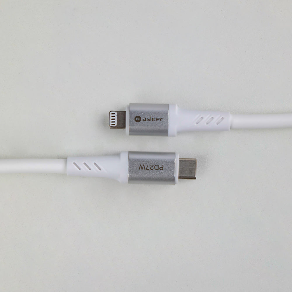 كيبل Aslitec GRAPHENEX SYNC للشحن السريع ونقل البيانات – USB-C إلى Lightning