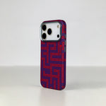 كفر aslitec MAZEMAG بدعم MagSafe ونقشة المتاهة ولمسات معدنية لـ iPhone 18 Pro و18 Pro Max
