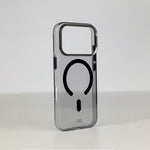 كفر LZEL METAL MAGCRYSTAL شفاف بدعم MagSafe وإطار معدني لـ iPhone 18 Pro و18 Pro Max