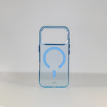 كفر LZEL METAL MAGCRYSTAL شفاف بدعم MagSafe وإطار معدني لـ iPhone 18 Pro و18 Pro Max