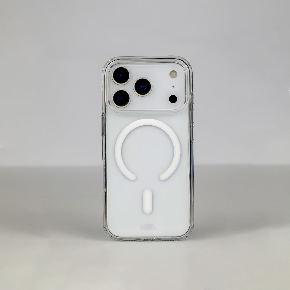 كفر LZEL NEXOMAG شفاف بدعم MagSafe وحماية محسّنة للحواف لـ iPhone 18 Pro و18 Pro Max