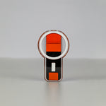 ASLI Magnetic Band Leather Grip & Foldable Stand 2-in-1 Functional Design