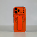 ASLI Magnetic Band Leather Grip & Foldable Stand 2-in-1 Functional Design