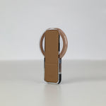 ASLI Magnetic Band Leather Grip & Foldable Stand 2-in-1 Functional Design