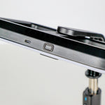 LZEL LensSnap Series 3-in-1 Selfie Stick with Tripod & Ring Light | Black