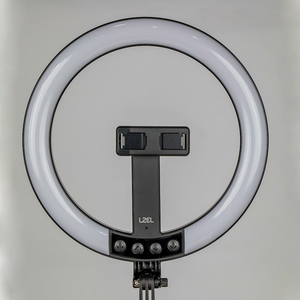 LZEL Flexiclick Series 10" Rgb Selfie Ring Light Kit With 2.3M Tripod Stand & Wireless Remote