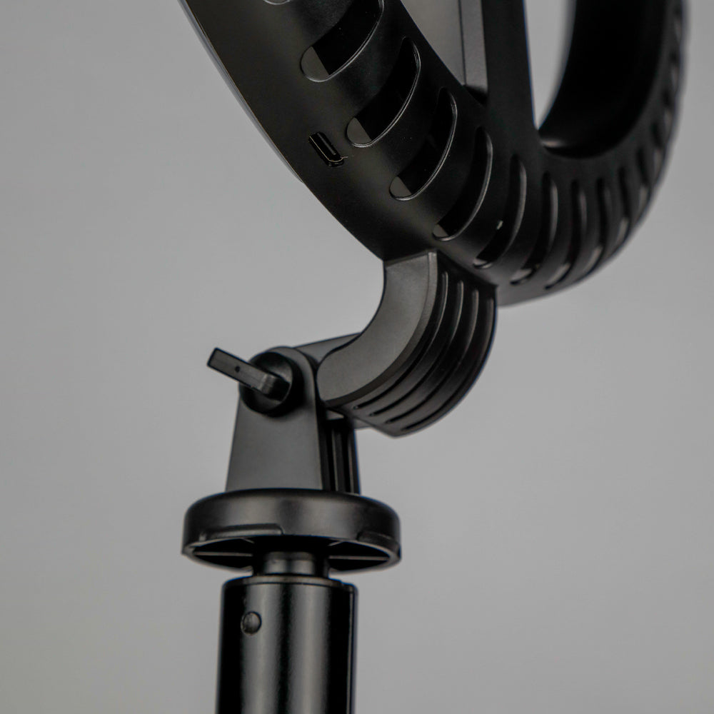 LZEL Flexiclick Series 10" Rgb Selfie Ring Light Kit With 2.3M Tripod Stand & Wireless Remote