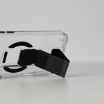 LZEL Clear Leathertand Crystal Clear Magsafe Case With Leather Kickstand For iPhone 18 Pro & 18 Pro Max