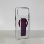 LZEL Clear Leathertand Crystal Clear Magsafe Case With Leather Kickstand For iPhone 18 Pro & 18 Pro Max