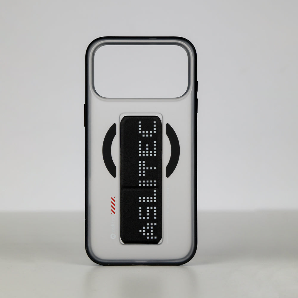 aslitec MATTMAG Matte MagSafe Case with Leather Kickstand for iPhone 18 Pro