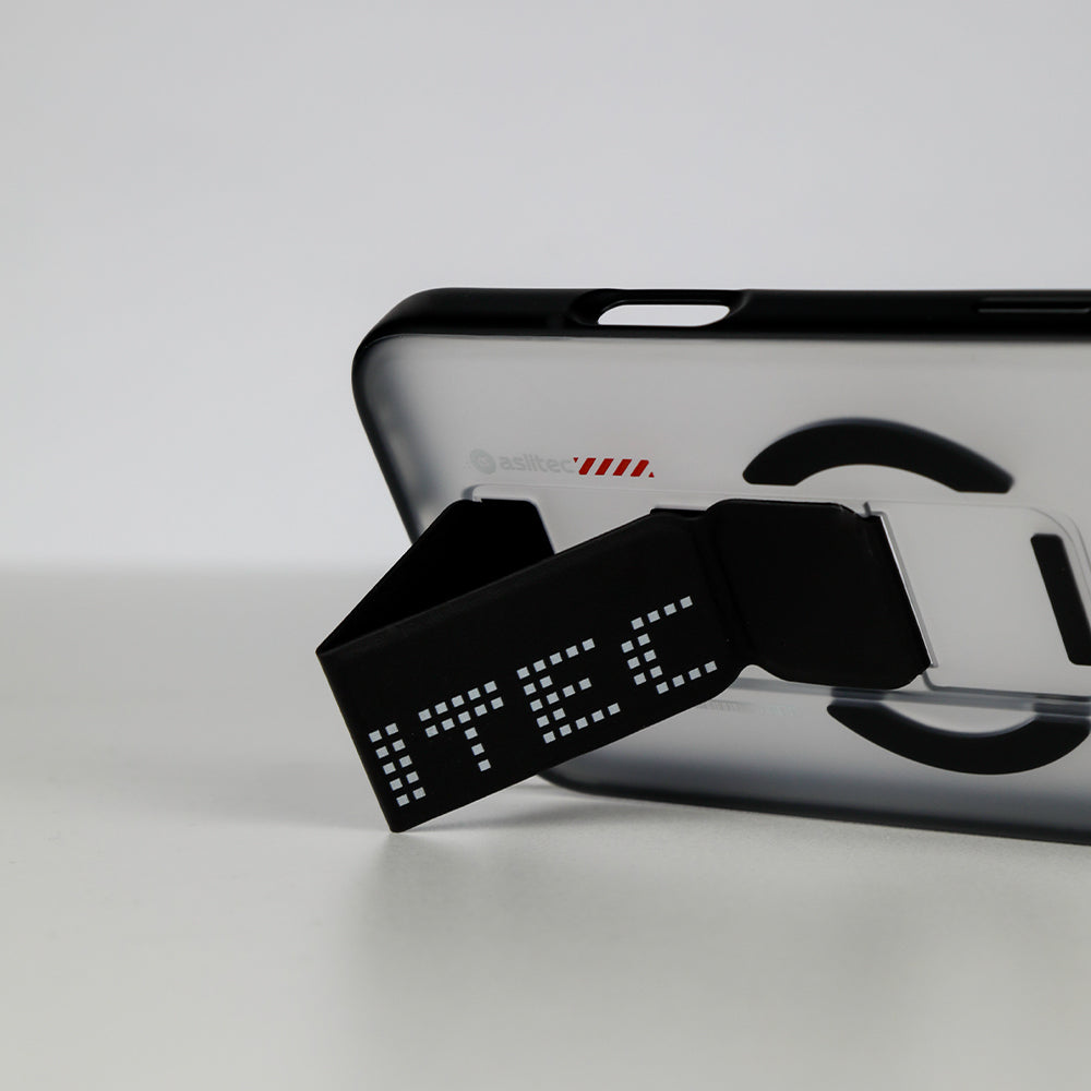 aslitec MATTMAG Matte MagSafe Case with Leather Kickstand for iPhone 18 Pro