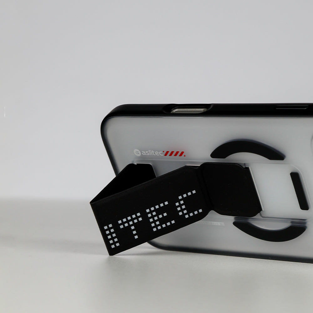 aslitec MATTMAG Matte MagSafe Case with Leather Kickstand for iPhone 18 Pro Max