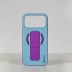 aslitec MagColor Fusion Premium Leather MagSafe Case with Fold-Out Kickstand for iPhone 18 Pro