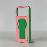 Aslitec MagColor Fusion Premium Leather MagSafe Case with Fold-Out Kickstand for iPhone 18 Pro Max