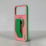 Aslitec MagColor Fusion Premium Leather MagSafe Case with Fold-Out Kickstand for iPhone 18 Pro Max