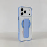 كڤر حماية aslitec Luxestand Mag الشفاف مع MagSafe وحامل جلدي لهاتف iPhone 18 Pro Max
