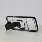 كڤر حماية aslitec Luxestand Mag الشفاف مع MagSafe وحامل جلدي لهاتف iPhone 18 Pro Max