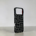 aslitec MAZEMAG MagSafe Case with Metal Accents & Maze Pattern for iPhone 18 Pro Max