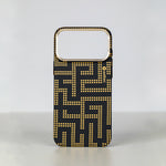 aslitec MAZEMAG MagSafe Case with Metal Accents & Maze Pattern for iPhone 18 Pro Max